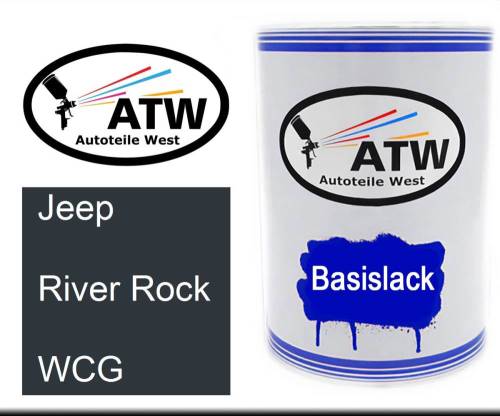 Jeep, River Rock, WCG: 500ml Lackdose, von ATW Autoteile West.
